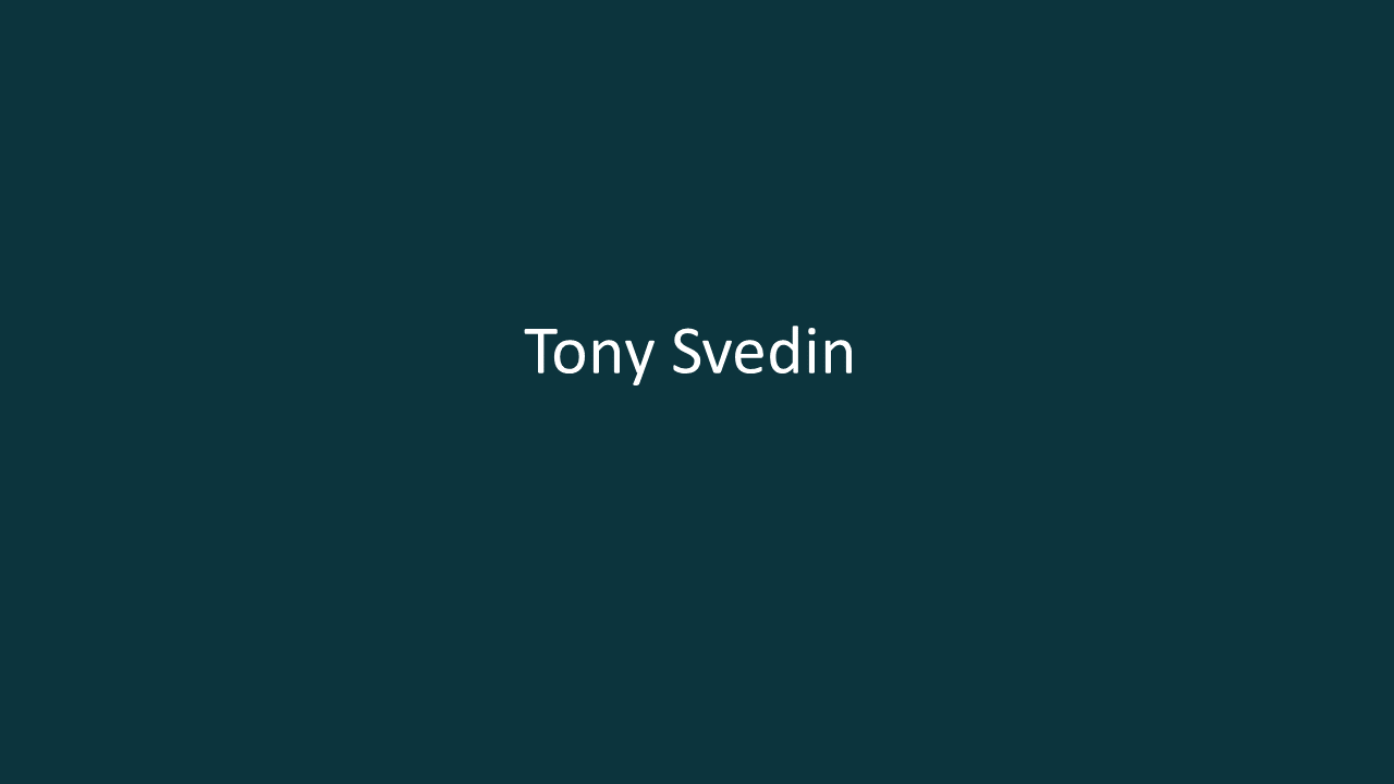Tony Svedin